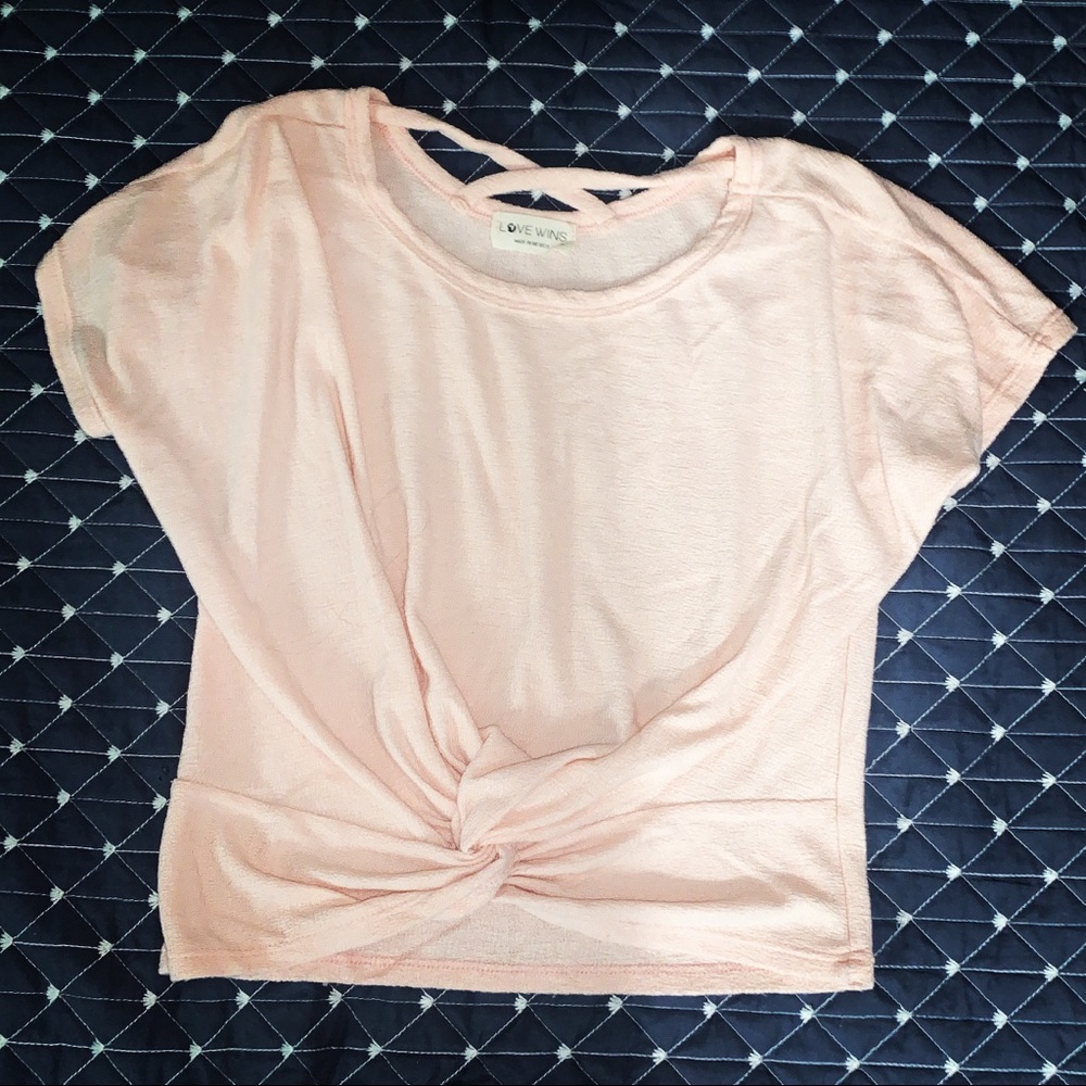 Pink blouse